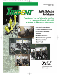 Trident Solid Dielectric Switchgear