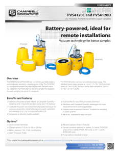 Battery-powered, ideal for remote installations