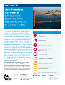 NRDC: San Francisco, California-Identifying and Becoming More