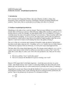 1 LING115 Lecture note Python #5: Exercise