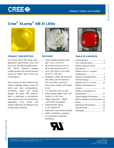 Cree XLamp XB-D LED Data Sheet