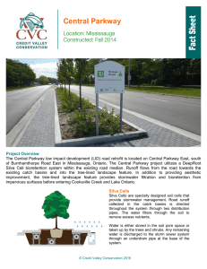 Central Parkway - Credit Valley Conservation