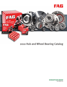 2010 Hub and Wheel Bearing Catalog
