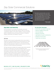 Zep Solar Commercial Solutions