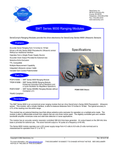 SMT 9000 Ranging Module