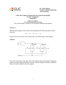 Practice Assignment 1 Solution - Faculty of Media Engineering and