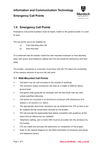 Emergency Call Point Installation