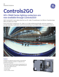Controls2GO - GE Industrial Solutions