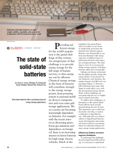 The state of solid-state batteries