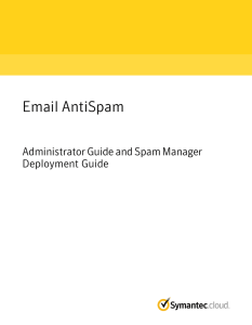 Email AntiSpam: Administrator Guide and Spam
