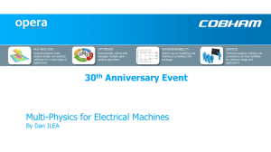 Multi-Physics for Electrical Machines 30th Anniversary Event