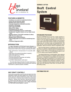 C-07720 Draft Control System Descriptive Bulletin