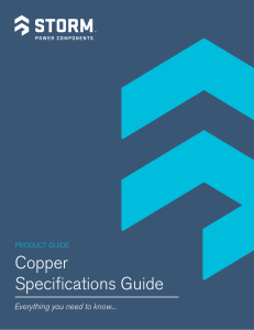 Copper Specifications Guide