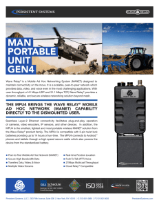 man portable unit gen4