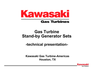 PowerPoint プレゼンテーション - Kawasaki Gas Turbines