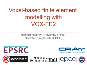 Voxel-based finite element modelling with VOX-FE2
