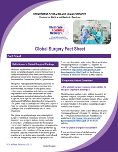 Global Surgery Fact Sheet