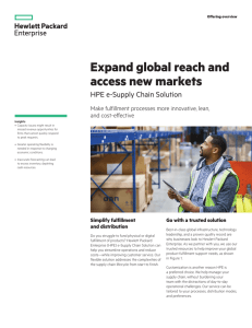 Expand global reach and access new markets