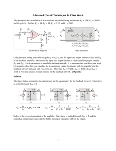 Advanced Circuit Techniques In Class Work