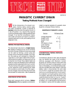 parasitic current drain