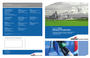Ethanol Production - Intec Automatizari
