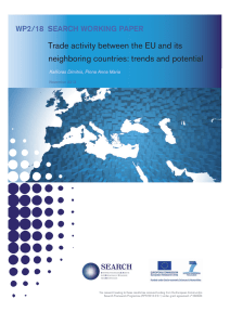 Trade activity between the EU and its neighboring countries: trends