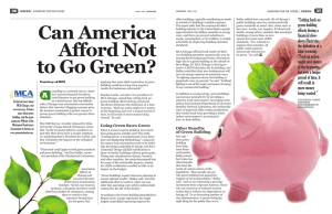 2009-03 Can America Afford Not to Go Green