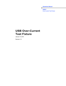 USB Over-Current Test Fixture
