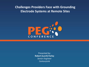 Challenges Providers Face with Grounding Electrode