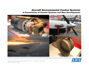 Aircraft Environmental Control Systems