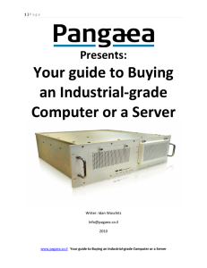 Your guide to Buying an Industrial-grade Computer or a Server