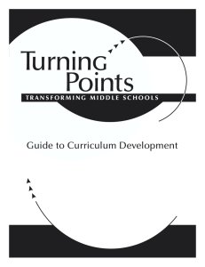 Guide to Curriculum Development - Center for Collaborative Education