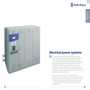 Electrical power systems - Rolls