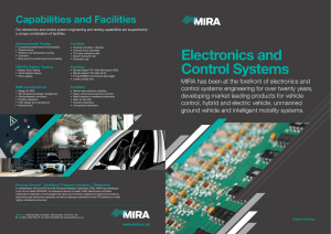 Electronics and Control Systems