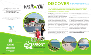 Waterfront Trail - Walk and Roll Peel