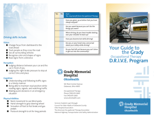 Your Guide to the Grady DRIVE Program