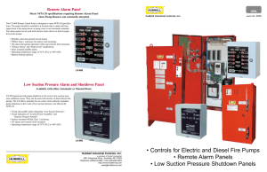 • Controls for Electric and Diesel Fire Pumps • Remote Alarm Panels