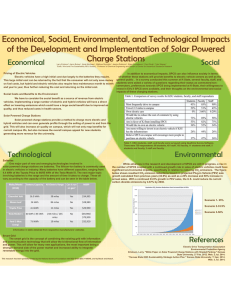 Economic, Social,Environmental, and Technological impacts of the