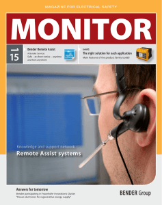 Remote Assist systems - Bender-UK