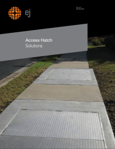 Access Hatch Solutions Brochure