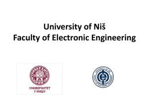 University of Nis Faculty of Electronic Engineering