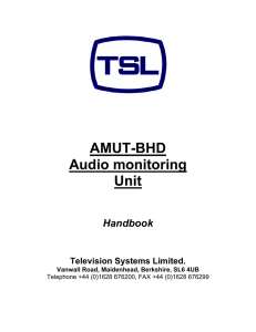 AMUT-BHD - TSL Products