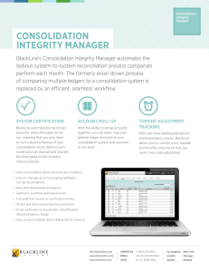 consolidation integrity manager