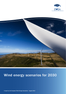 Wind energy scenarios for 2030
