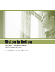 Vision in Action - Pearson Education