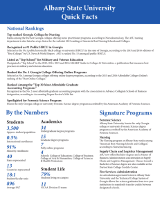 Albany State University Quick Facts