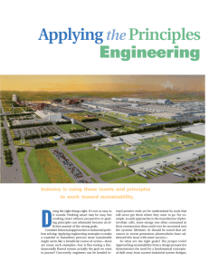 green engineering principles - ACS Publications