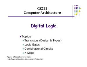 Digital Logic - Computer Science at Rutgers