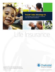 PruLife Index Advantage UL - Life Insurance Policies