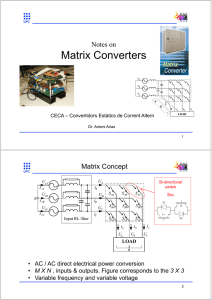 Matrix Converters